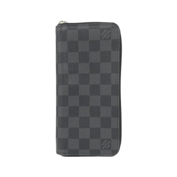 Louis Vuitton Damier Graphite Zippy Wallet Vertical N63095